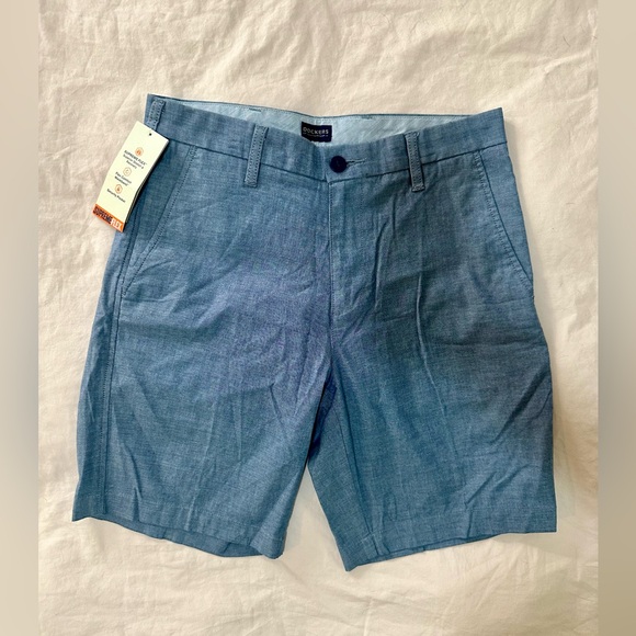 NWT Dockers Men’s Light Blue Chino Shorts 30”W - Picture 1 of 6